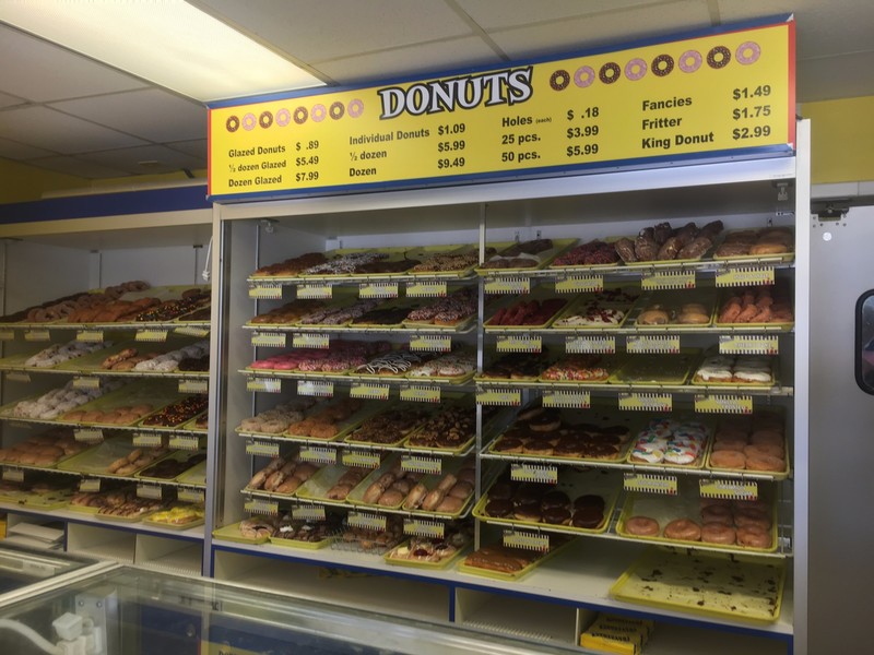 The donut display