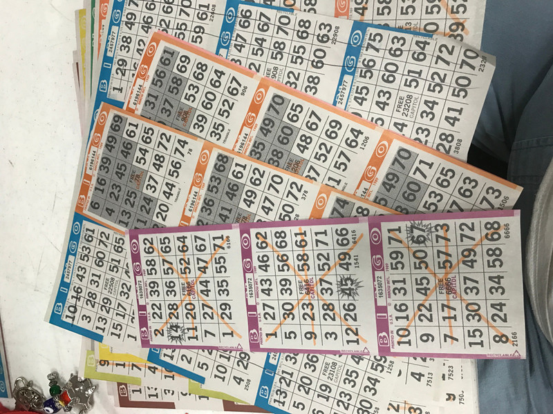 Bingo cards.....all losers