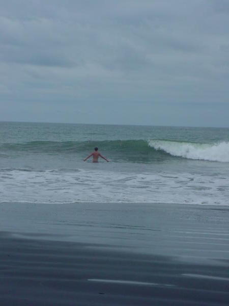 Me in  a wave