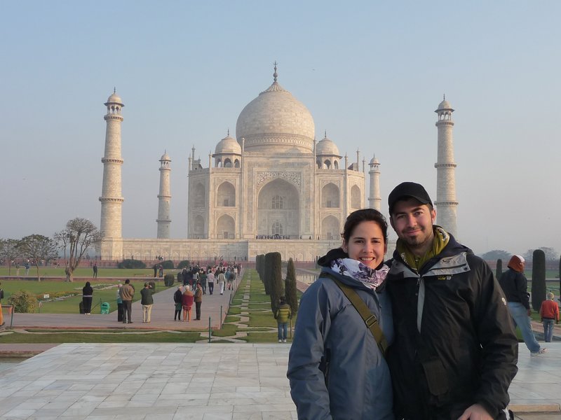 Taj Mahal - romantique !