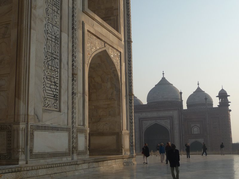 Taj Mahal - Detail porte