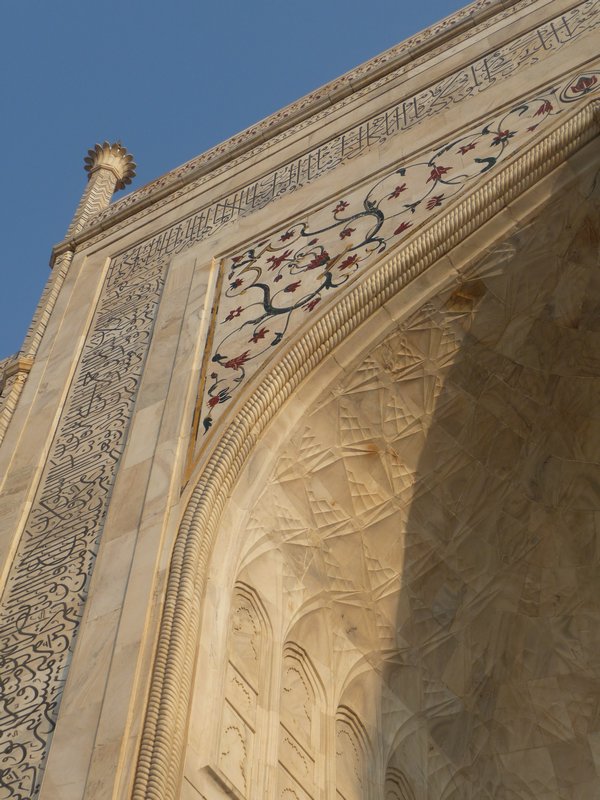 Taj Mahal - Detail oprte