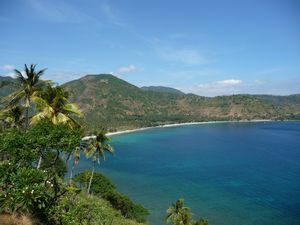 Lombok-la côte