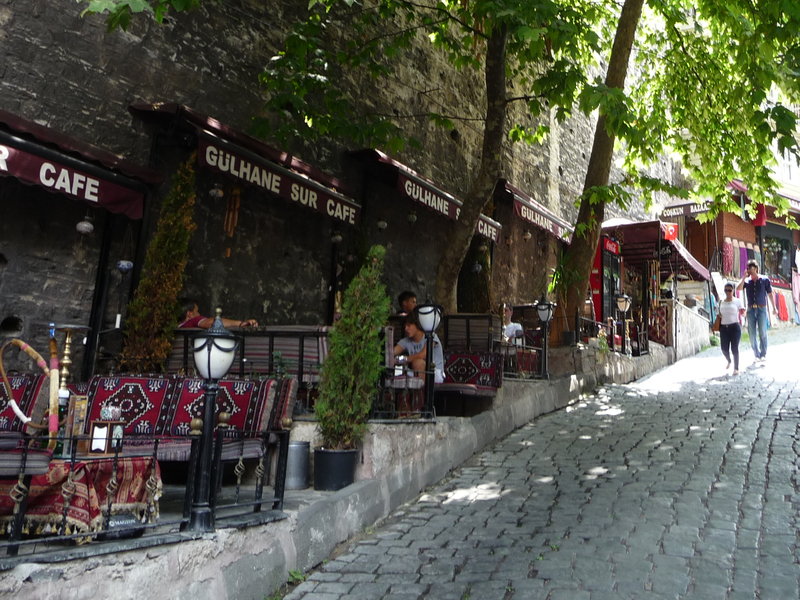 Istanbul, ruelle et nargilé