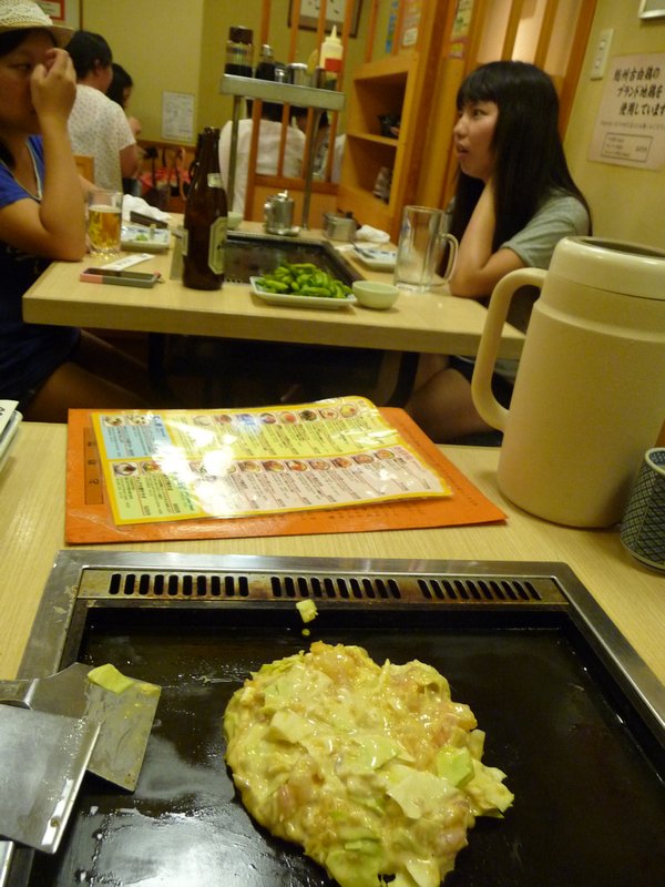 Tokyo-okonomiaki (crêpe repas)