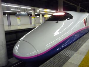 Shinkansen-Bullet train!
