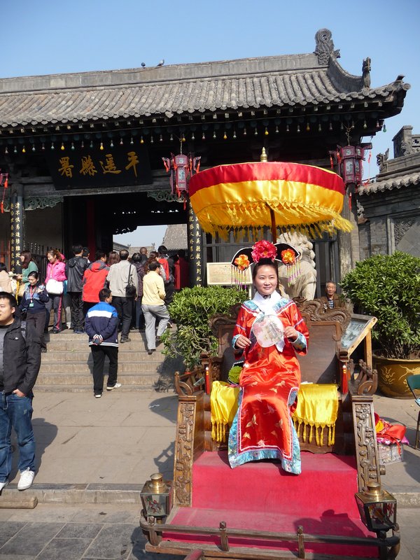 Pyngyao-la grosse majorité des touristes est chinoise