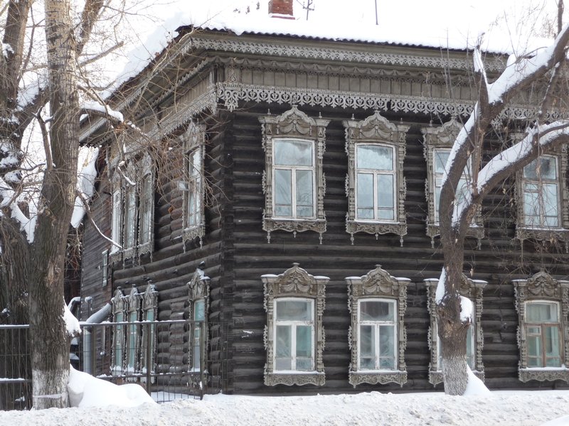 Vieile maison de Tomsk
