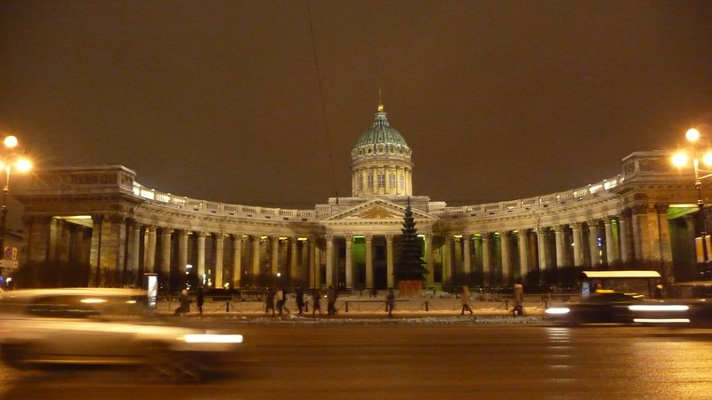 Cathedrale Kazan, St-Petersbourg