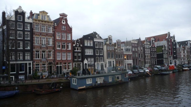 les maisons d'Amsterdam