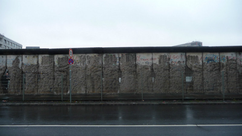 Le mur de Berlin