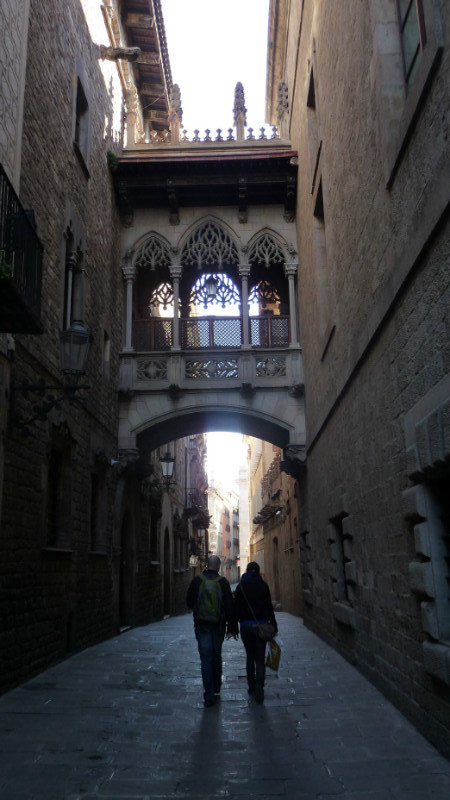 Vieille ville médiévale de Barcelone