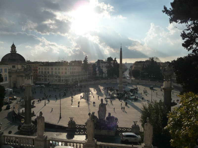 Une des nombreuses Piazza de Rome