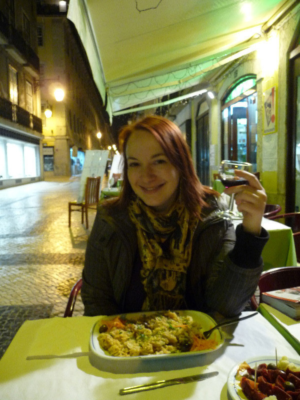 Premier souper à Lisbonne