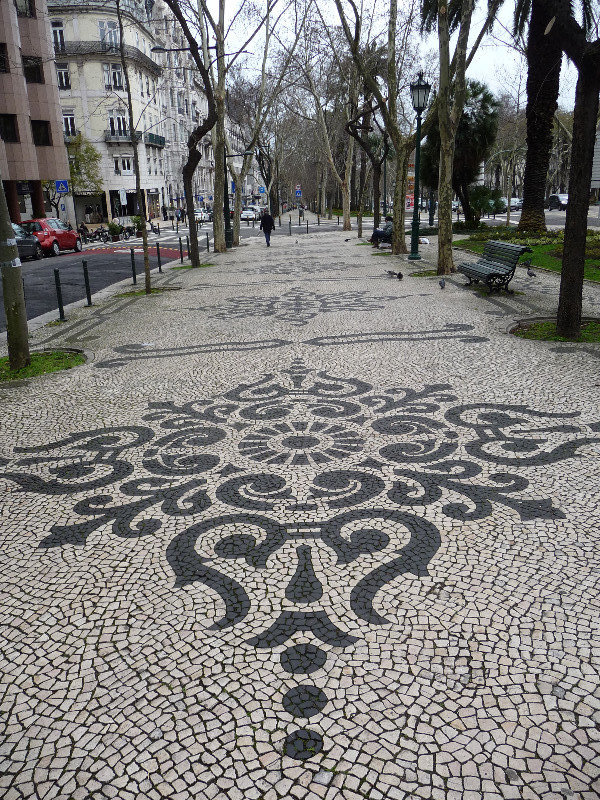 Les pavés de Lisbonne