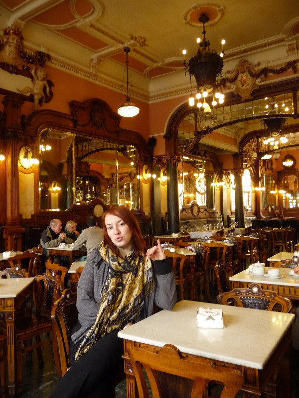 au Café Majestic de Porto