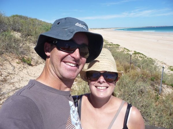 Us at Cable Beach