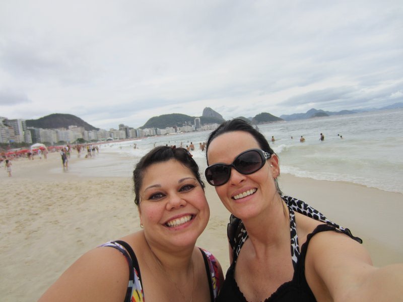 Famous Copacabana Beach