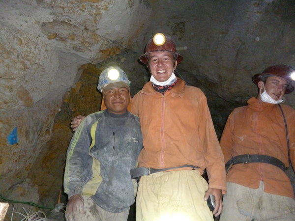 In the mines