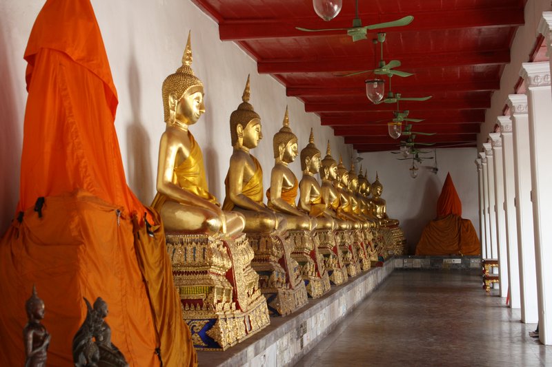 Buddha's at Meditation Center