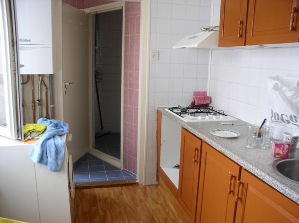 kitchen and laundry room