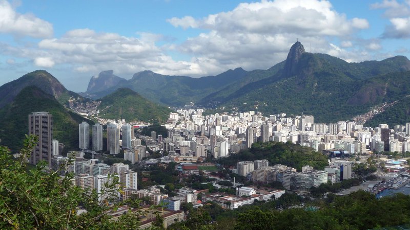 Rio mit Christo im Hintergrund...