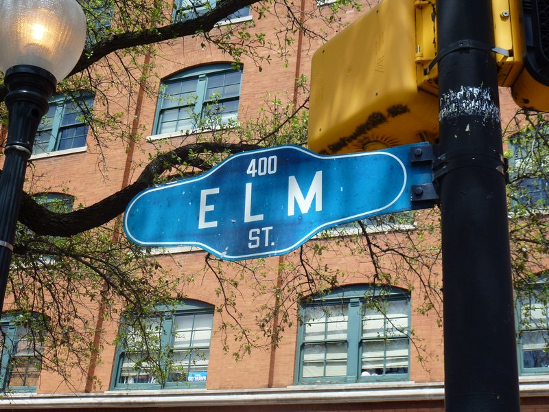 The turn into Elm Street
