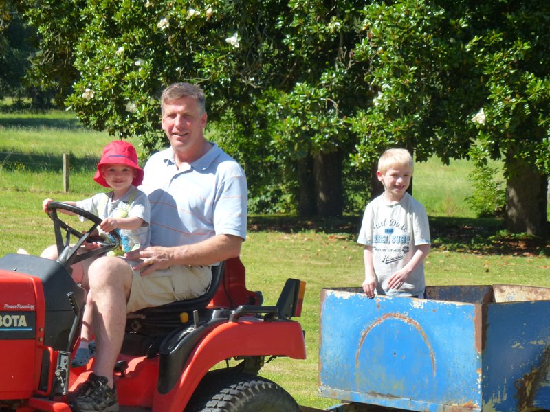 Tractor Paul and the boys