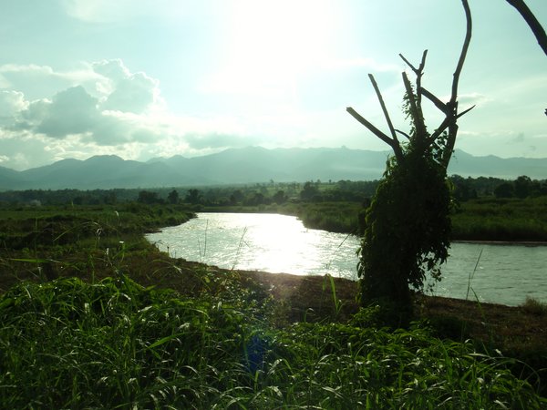 Sunset Over Pai River