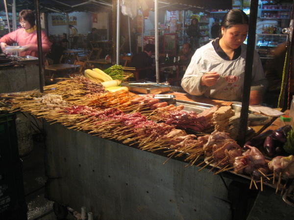 Night Market stand