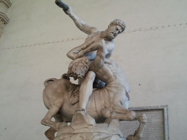 Statue in Piazza della Signoria