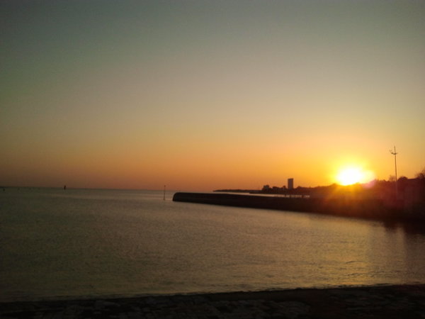 Sunset, La Rochelle