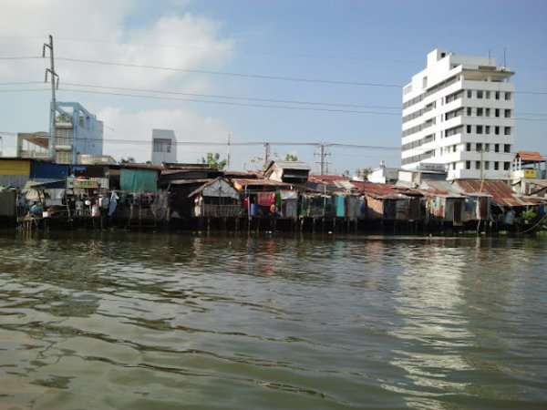 Houses on Saigon River