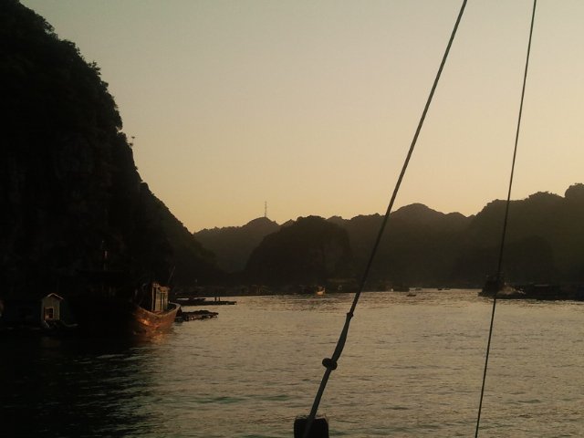 Sunset Lan Ha Bay