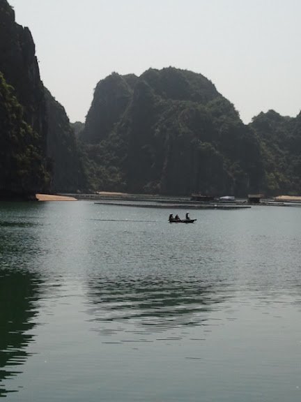 Fishermen in Lan Ha Bay
