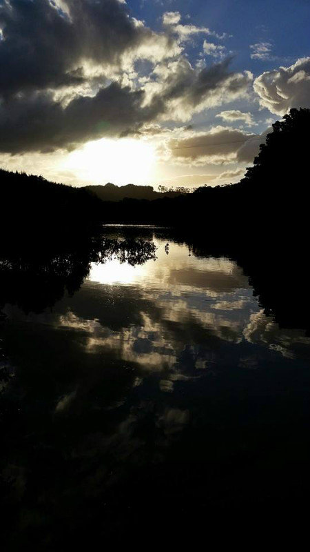 Sunset on the River, Paihia