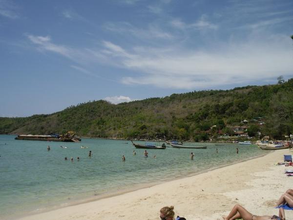 A beach on Koh Phi Phi