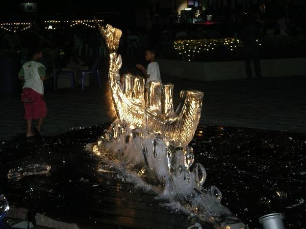 Ice sculpture, Hua Hin