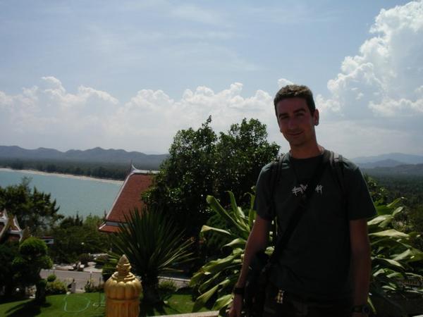 Me, at the wat on the hill near Bang Saphan