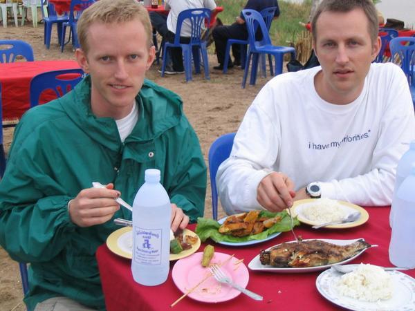 Dinner on the Mekong