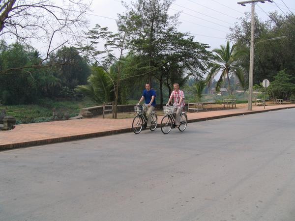 Biking in Luang Phrabang