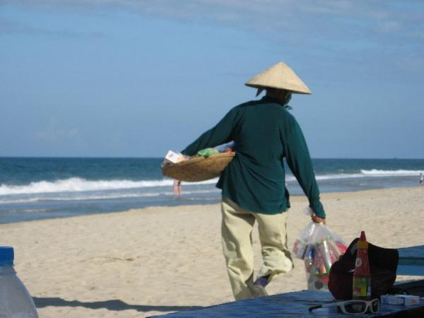 One of the Accused Beach Vendors
