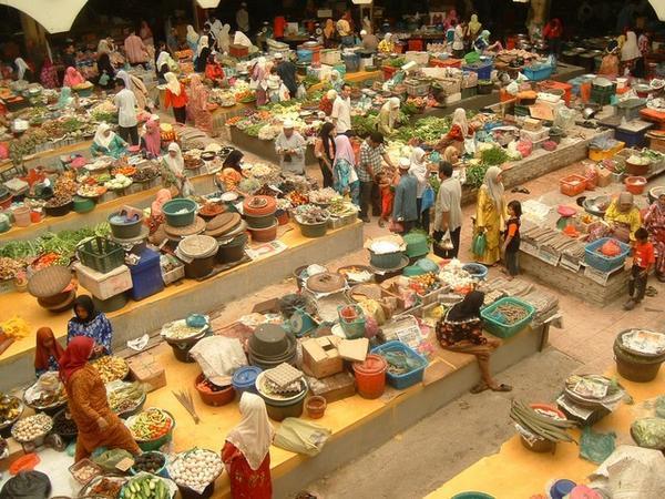 The Food Market in Kota Bharu