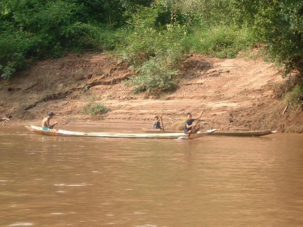 Fishing Boats on Nam Ou