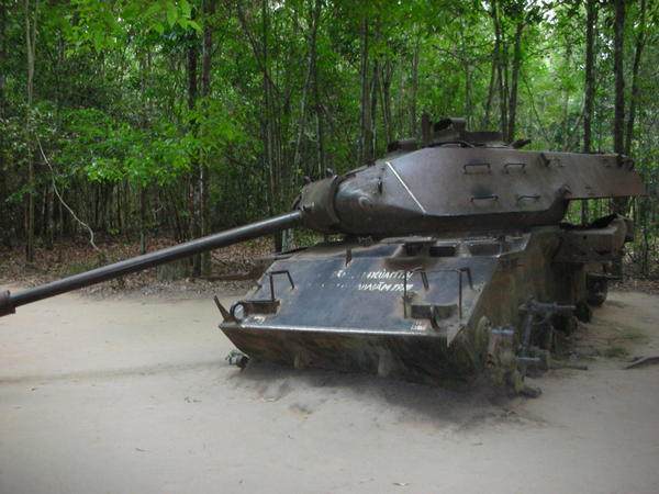 Destroyed Tank