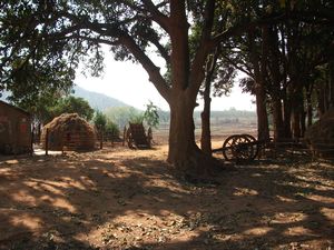 The first tribal village we visited