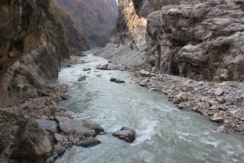 Marsyangdi Nadi river