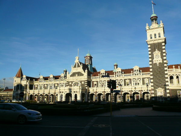 Dunedin Railway Station - most photographed building in new Zealand