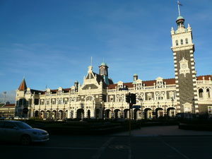 Dunedin Railway Station - most photographed building in new Zealand
