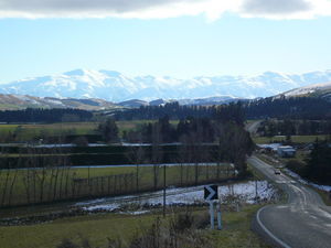 More snow covered mountains